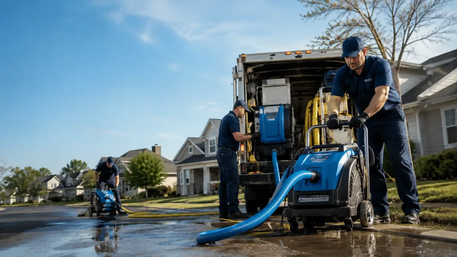 Flood Damage Cleanup in Ebervale, PA